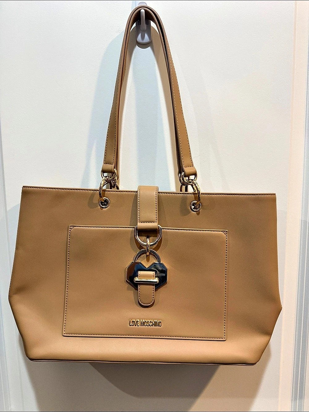 Love Moschino Brown Tote Bag